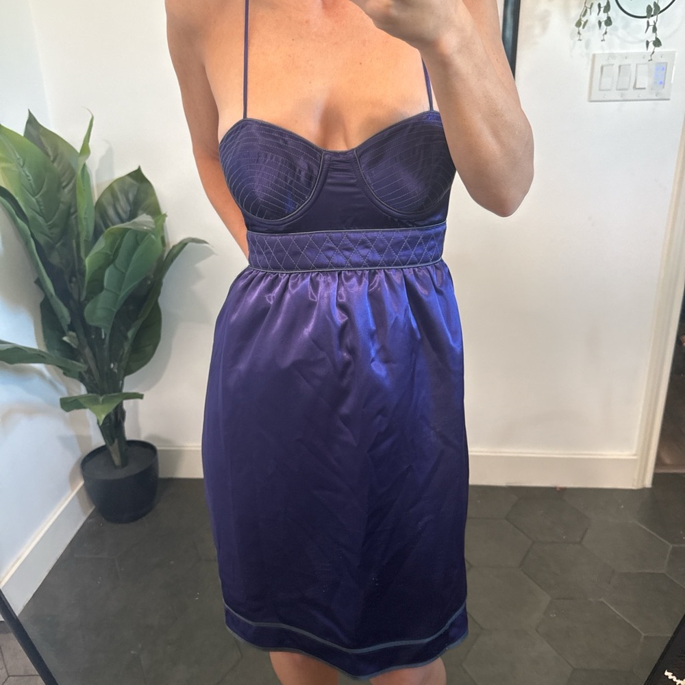 Elegant Purple Women's Intimate Dress